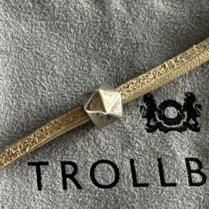 Trollbeads Silver Water Bead